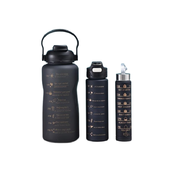 3 Piece Motivational Bottle