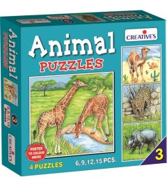 Animal Puzzle No.3 0703