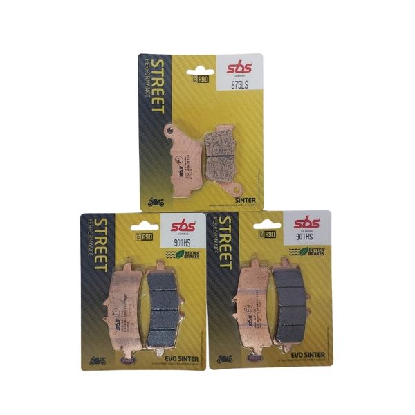 SBS Sintered Brake Pad Kit to fit Triumph Tiger 900/1200 2020-2025