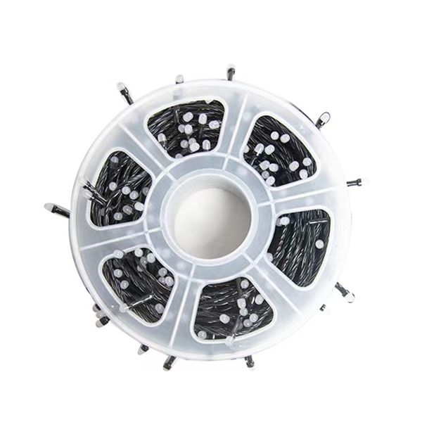 50 M White LED Strip Light with Sparking Round Shape Lights