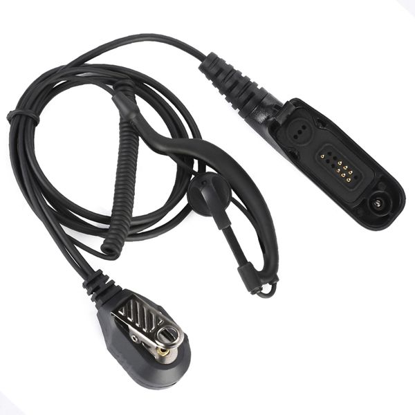 Black Headset For Motorola XPR6000 XPR7000