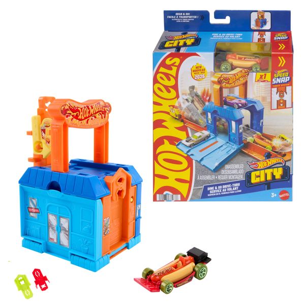 Hot Wheels Fold and Go Assortment