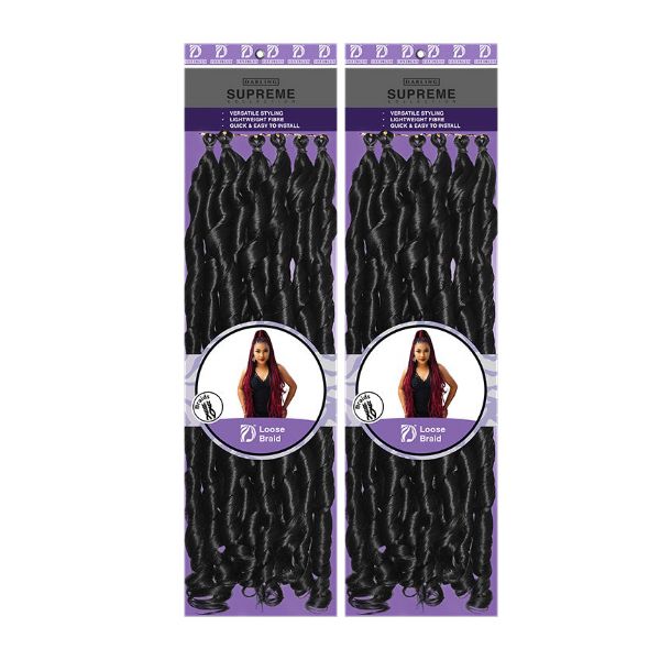 Darling Loose Braid - Supreme Collection Pack of 2 - Colour #1/27