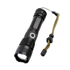 Rechargeable 5 Modes, Water Resistance High Power Tactical Flashlight