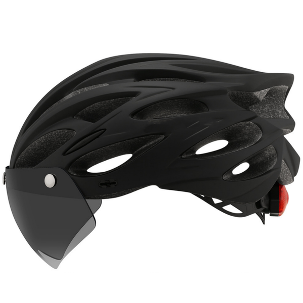 Lightweight Cycling Helmet with Rear Light
