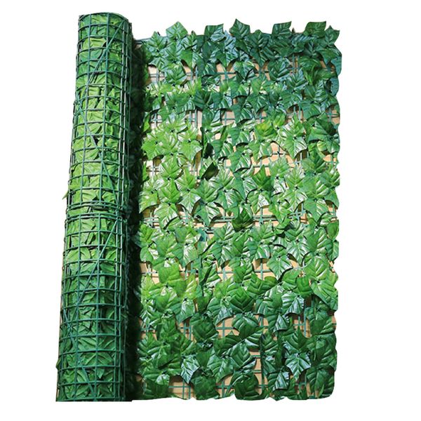 Garden Artificial Camouflage Privacy Screen Sweet Potato Leaf Fence (3x1m)