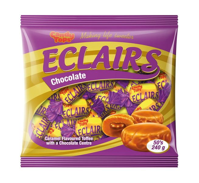Candy Tops - Chocolate Eclair Sweets (50's)