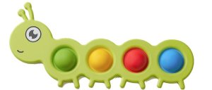 Caterpillar Pop It Soft Toy