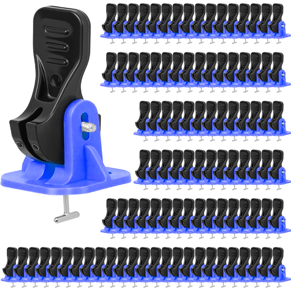 200 Tiles Spacers Leveling System Reusable Tile Levelers Tile Leveling Clip