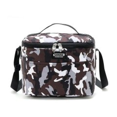 Camouflage print Leakproof Insulated Lunch Cooler Bag