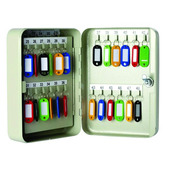 Key Cabinet Holds 48 Keys