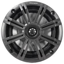 Kicker - 390W Max 6.5 Inch KM Series 2-Way Coaxial Marine Speakers With Built-In Illumination