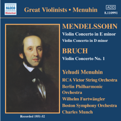 Violin Concerto in E Minor/violin Concerto No. 1 (Menuhin) (CD / Album)