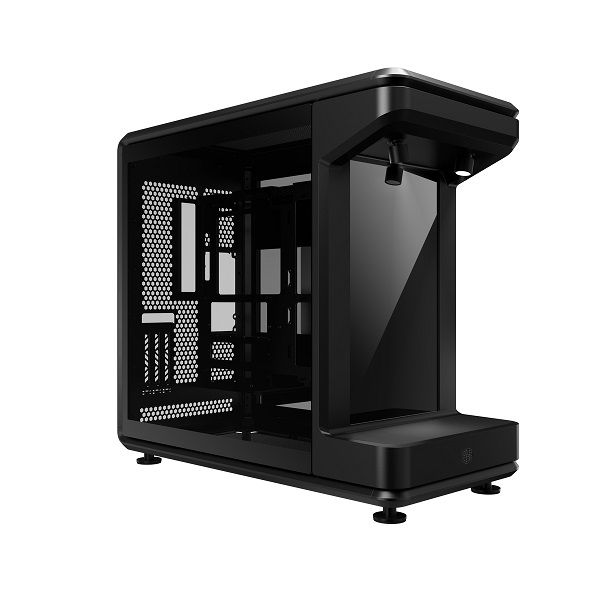 Cooler Master MasterFrame 360 Stage LCD ATX Case W/ LCD Display+TG-Black