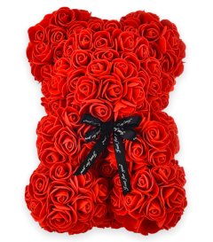Rose Teddy Bear Gift, Suitable for Her on Valentine's Day