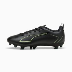 Puma Junior Ultra 6 Play Firm/Artificial Ground Soccer Boots - Black/Green