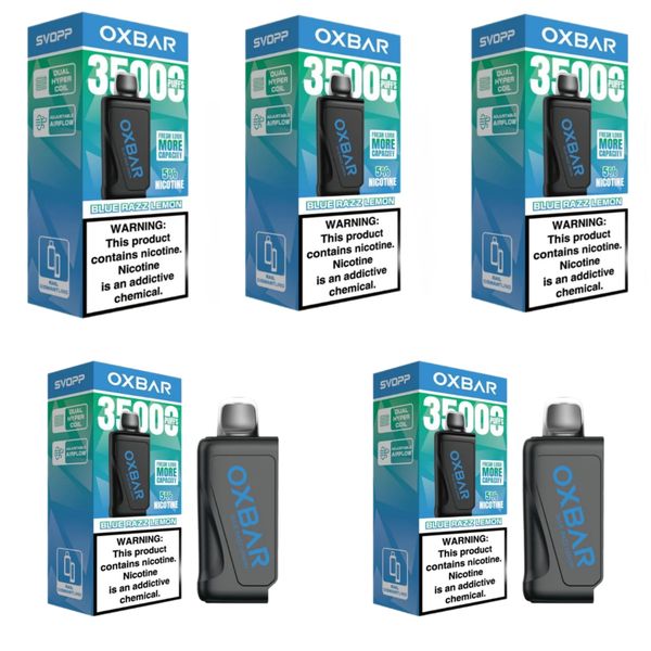Oxbar SVOPP 35000 Puffs Disposable PODS - Blue Razz Lemon (Pack of 5)