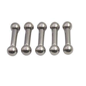 Straight Barbell 8mm Bar 316L Grade Surgical Steel - Set of 5