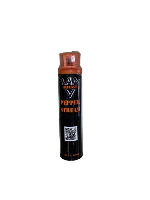 Ram Defense - Pepper Stream - 100ml Black &amp; Orange
