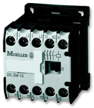 Contactor, DIN Rail, Panel, 600 VAC, 4PST-NO, 4 Pole