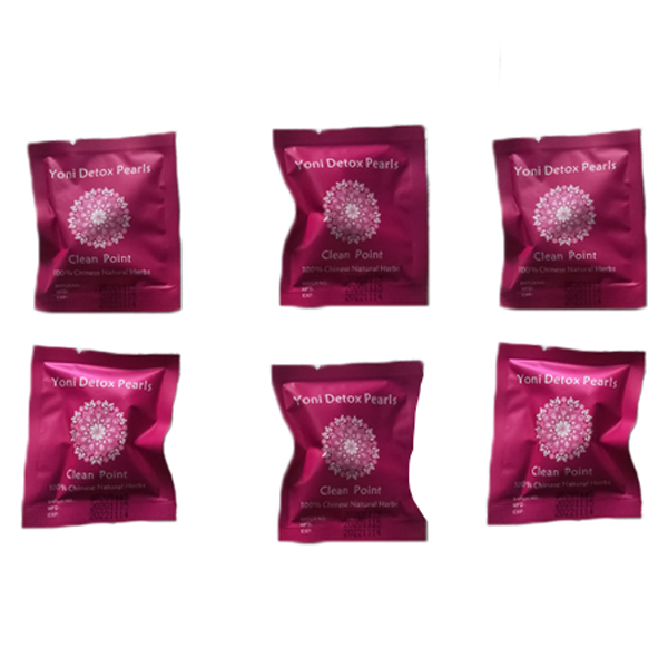 Yoni Detox Pearls (6 Pack) Nature Herbal Detox Pearls Clearing Tampons