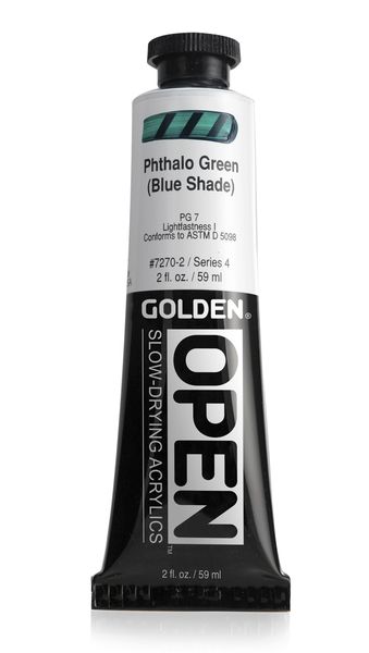 Golden Open Acrylic Paint - Phthalo Green Blue Shade