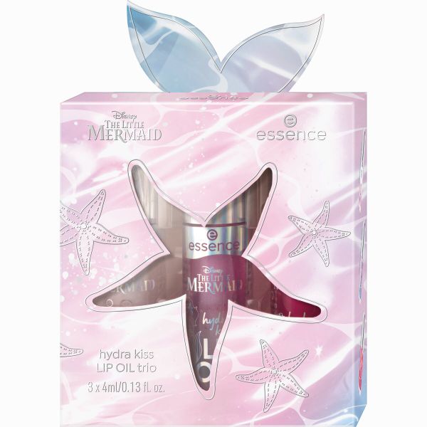 Essence Disney The little Mermaid Hydra Kiss Lip Oil Trio