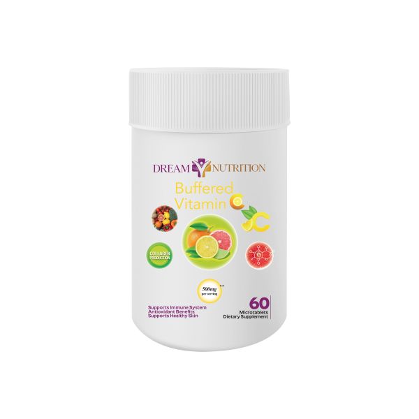 Dream Nutrition Buffered Vitamin C 500mg 60 Tablets