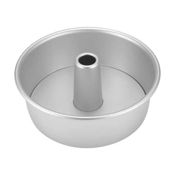 8 Inch Aluminum Alloy Round Chiffon Cake Pan Removable Bottom Hollow Chimne