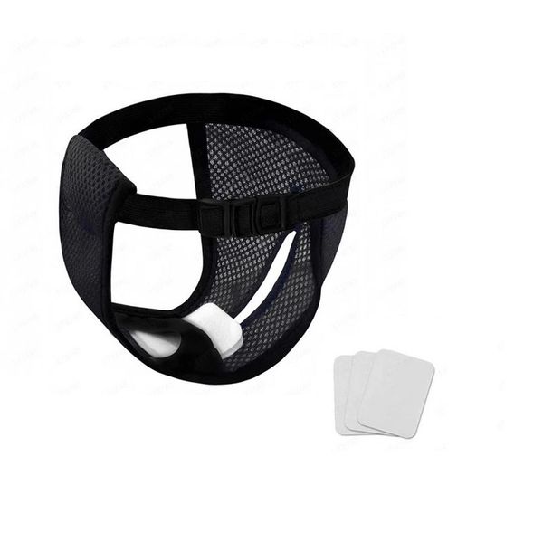 Washable Adjustable Female Dog Sanitary Nappies with 3 Pads - Size M