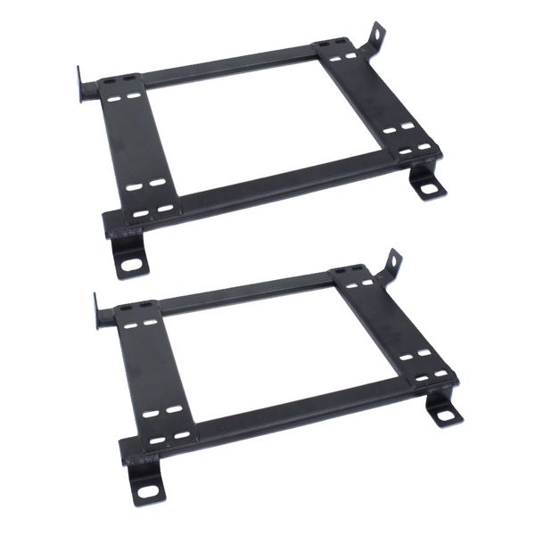Racing Seat Brackets Compatible with 1/2/3 &amp; 4 Series - Set - Black