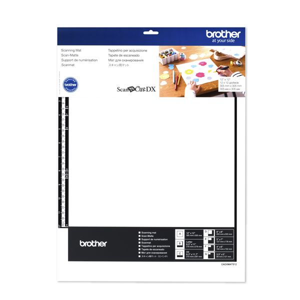 Brother CADXMATS12 - Scanning Mat 12" x 12" for the ScanNCut SDX1200