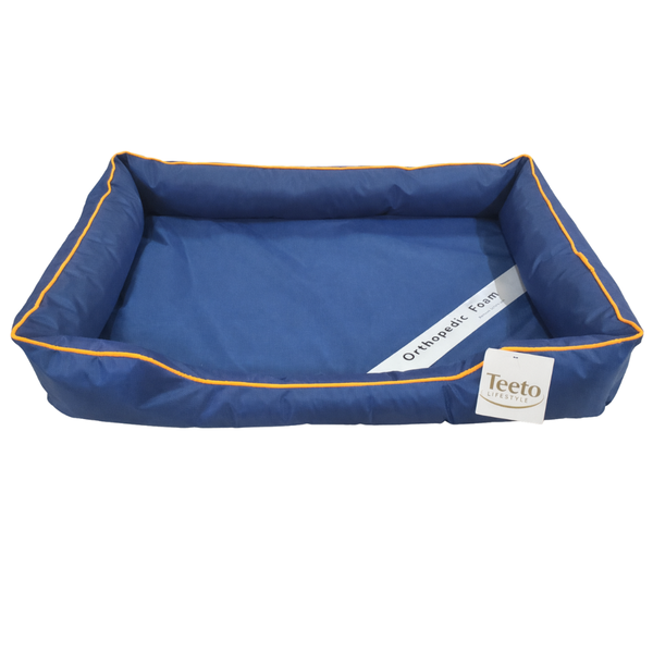 Orthopedic Foam Dog Bed 90cm - Water-resistant Anti-slip - Pet Beds