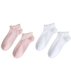 Women' Pearl Ankle Socks - 2 Pack