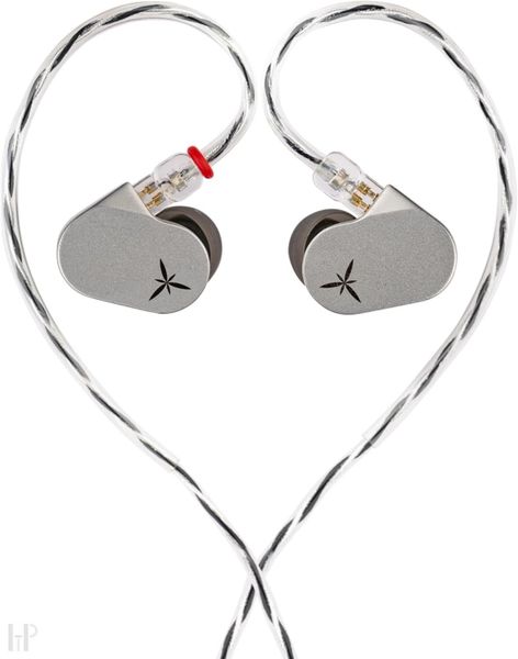Moondrop - LAN - Gaming In-Ear Monitor Earphones with Pouch - Silver