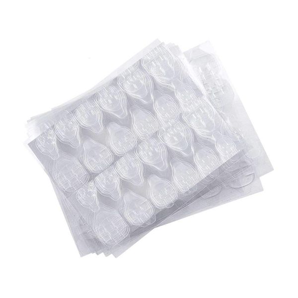 20 Sheets Double-Side Nail Adhesive Tabs Nail Glue Stickers