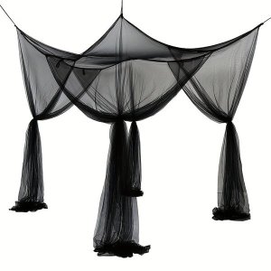 Mosquito Net Portable Four Corner Post Prevent Insect Outdoor Palace Net