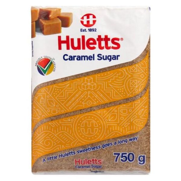 Huletts Caramel Sugar 2x750g.