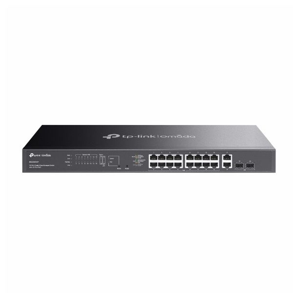 TP-Link ES220GMP Omada 20-Port Gigabit Easy Managed Switch with 16-PortPoE+