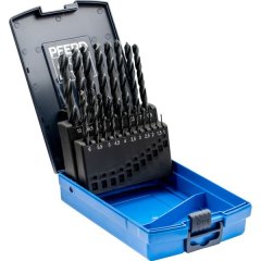 PFERD HSS Spiral Drill Set – STEEL: 19 Pcs (1.0mm to 10,0mm)