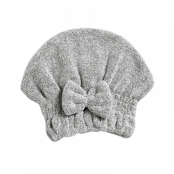 Soft Microfiber Hair Wrap with Bow