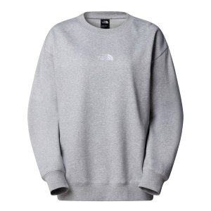 The North Face - Women's Essential Oversized Crew in Light Grey