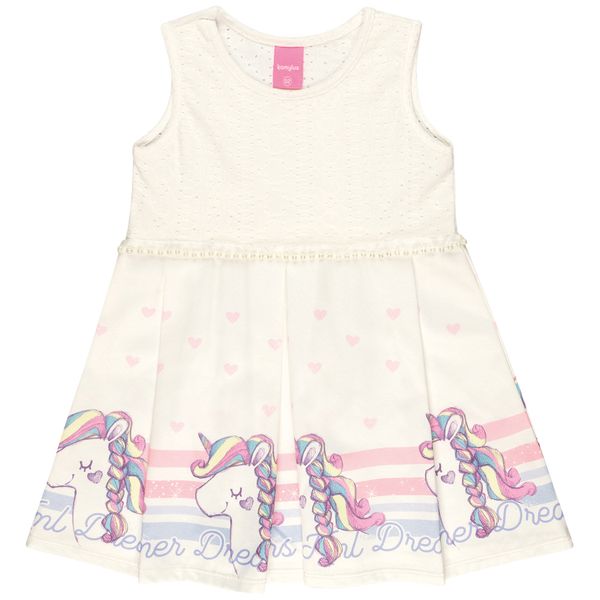 Kamylus Girls Unicorn Party Dress