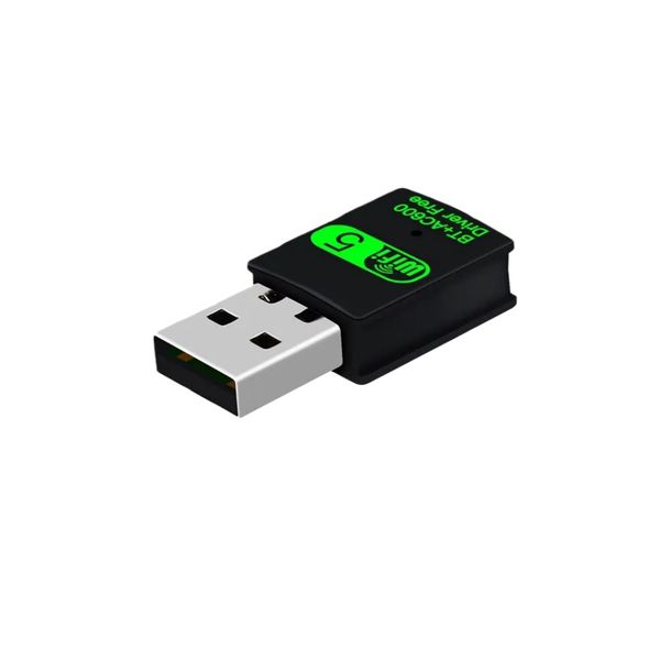 2in1 USB WiFi Bluetooth Adapter Dual Band 600Mbps PC