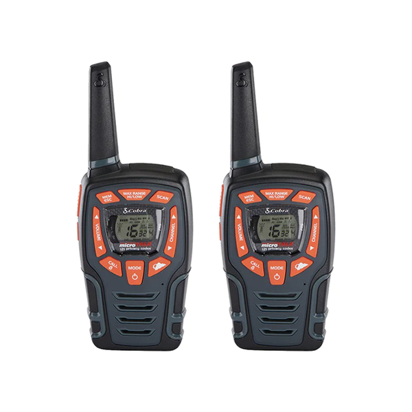 Cobra AM855 Rugged &amp; Water resistant Two-way Radio (IPX2) - 10+ Km Range