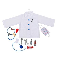 Doctor - Role Play Costume For Kids With Accessories - Pretend, Dress Up