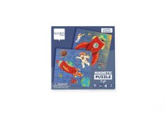 Scratch Europe Magnetic Puzzle Book To Go - Space
