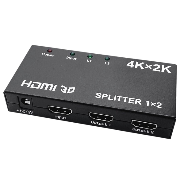 4K x 2K 3D HDMI 1X2 Splitter Adapter