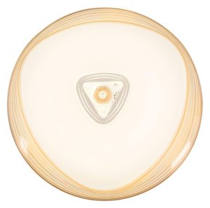 24 Watt LED Ceiling Fitting with Brown Acrylic Cover