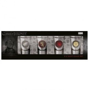 Game Of Thrones: Houses Shot Glasses Set (Parallel Import)